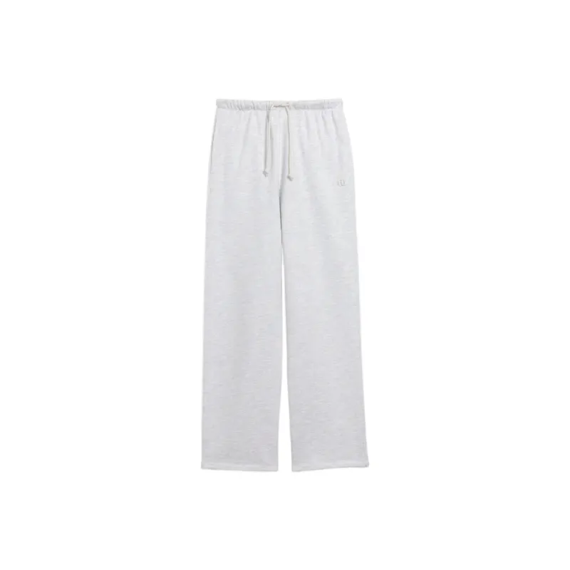 Wilson Knitted Sweatpants Women's Gray White-0