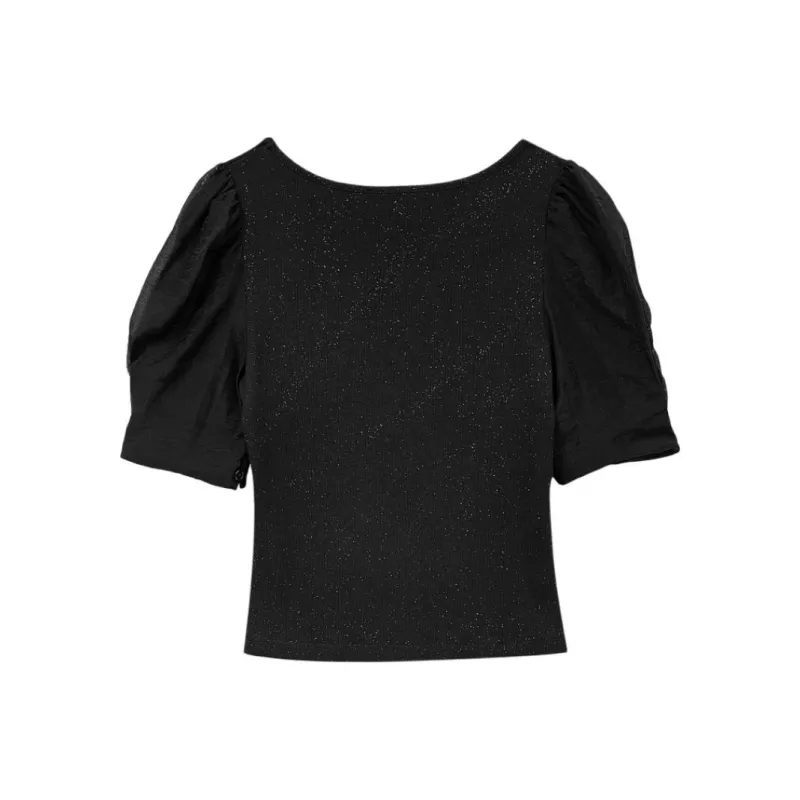 VERO MODA Puff Sleeve T Shirt Women's-3