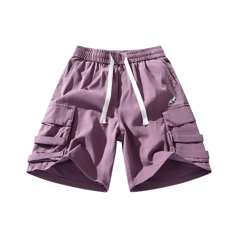 Yiwen Cargo Shorts Unisex-12