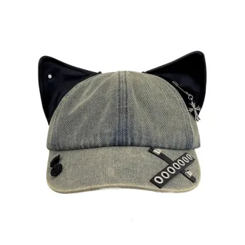SLEEPYWALK Denim Baseball Caps Unisex
