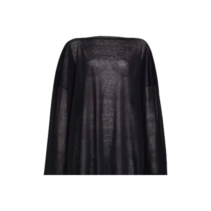 Alaia SS25 Long Sleeved Dress Women's Black-1