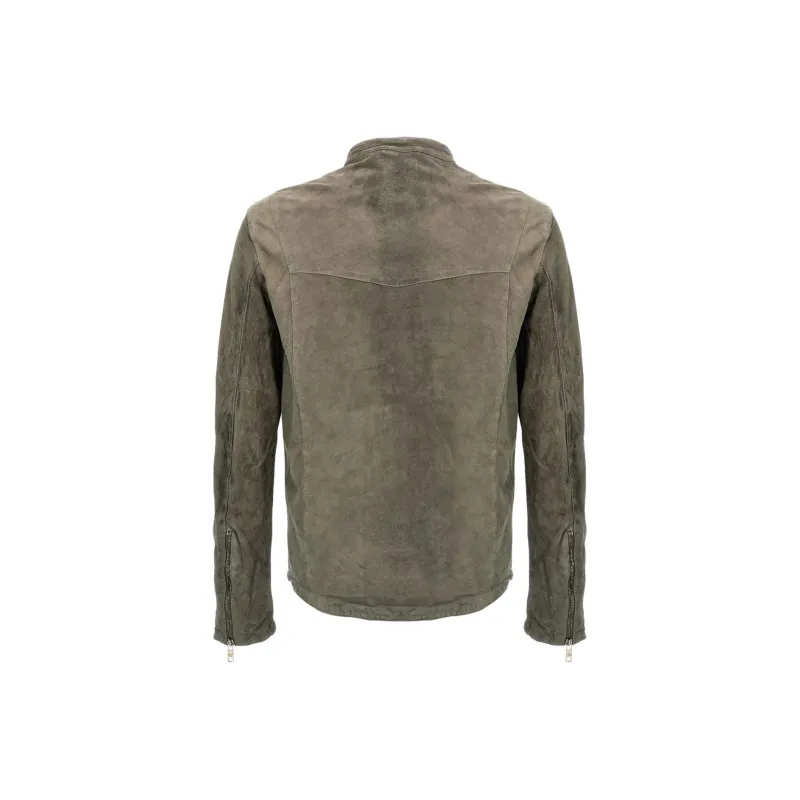 Giorgio Brato Suede Biker Jacket-1