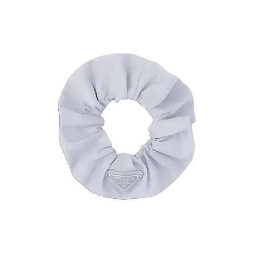 PRADA Fabric Hair Tie Women's White