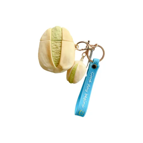 Baohuguang Compatibility Apple AirPods 3/1/2/Pro TPU Fashion Parody Minimalist Style Pistachios Headphone Cases