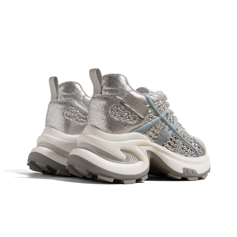 KODI Height Increasing Slip Resistant Low Top Chunky Sneakers Women's-14