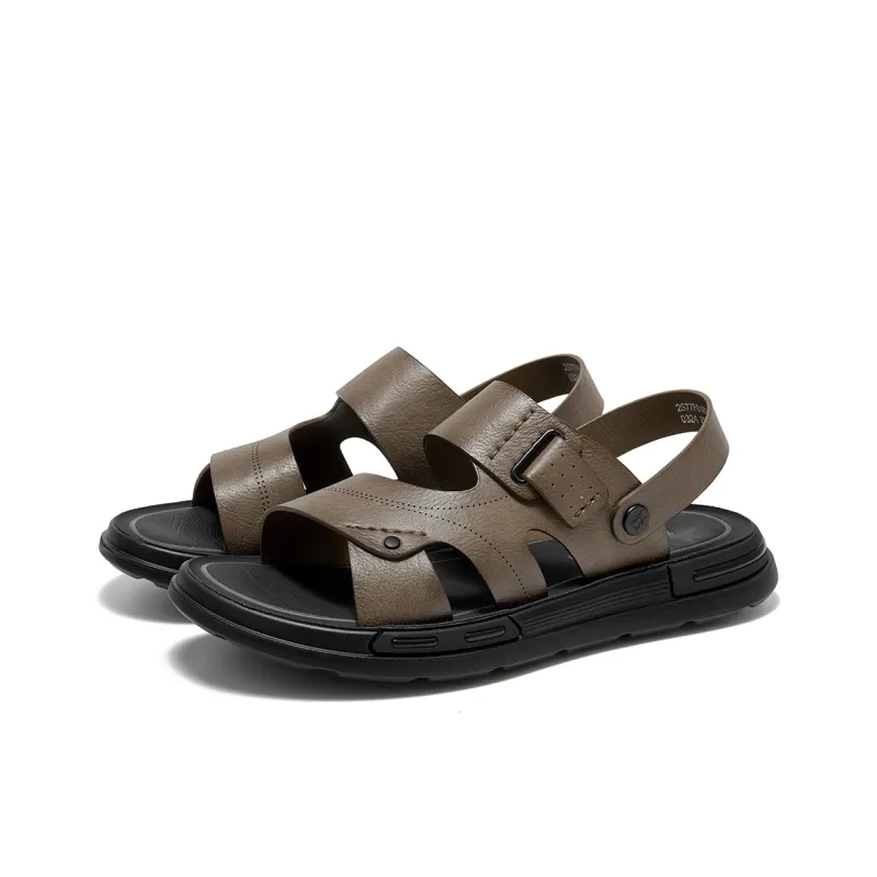 Spider King Beach Sandals Men's Gray-8