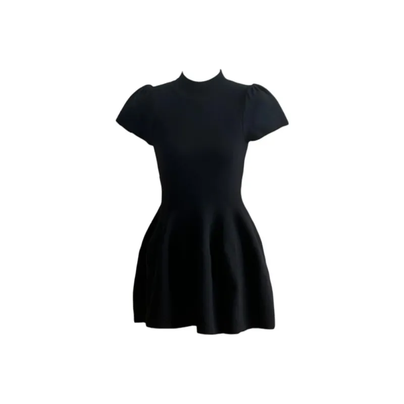 Mu Xiao Xin Short Sleeved Dress Women's-0
