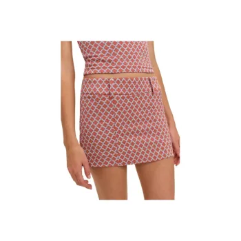 REFORMATION Sara Knit Skirt Casual Short Skirts Women's