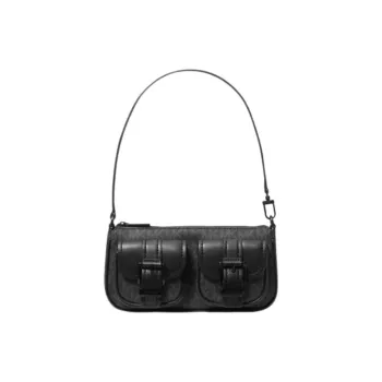 MICHAEL KORS PVC Handbag Women's Black