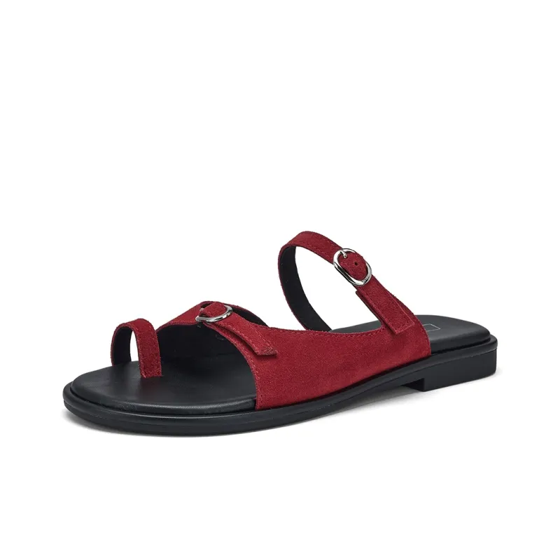 Hotwind Rubber Sole Slip Resistant Slide Slippers Women's-1