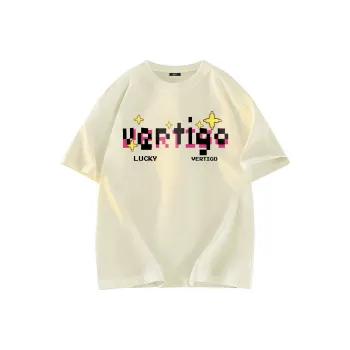 A02 T Shirts Unisex Light Beige Apricot