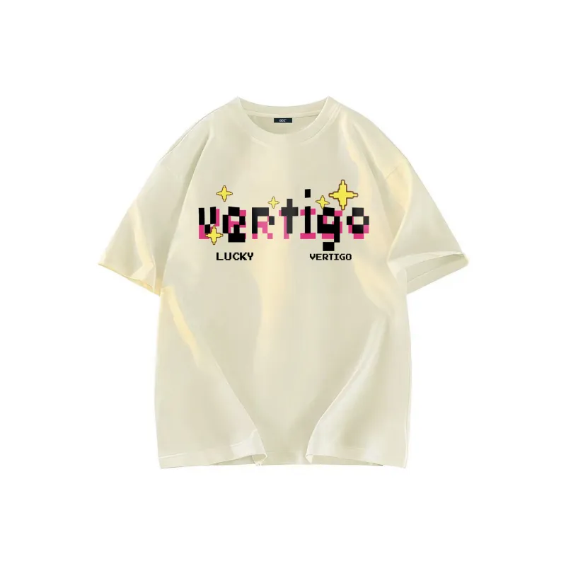 A02 T Shirts Unisex Light Beige Apricot-0