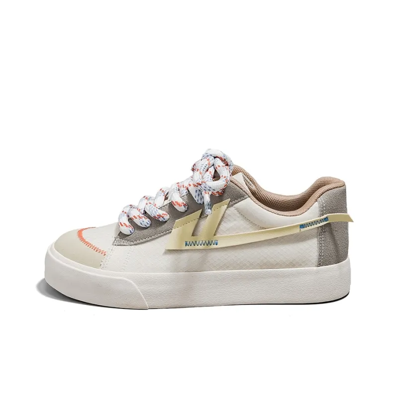 Warrior Wear resistant And Lightweight Low Top Canvas Shoes Women's Greige-0