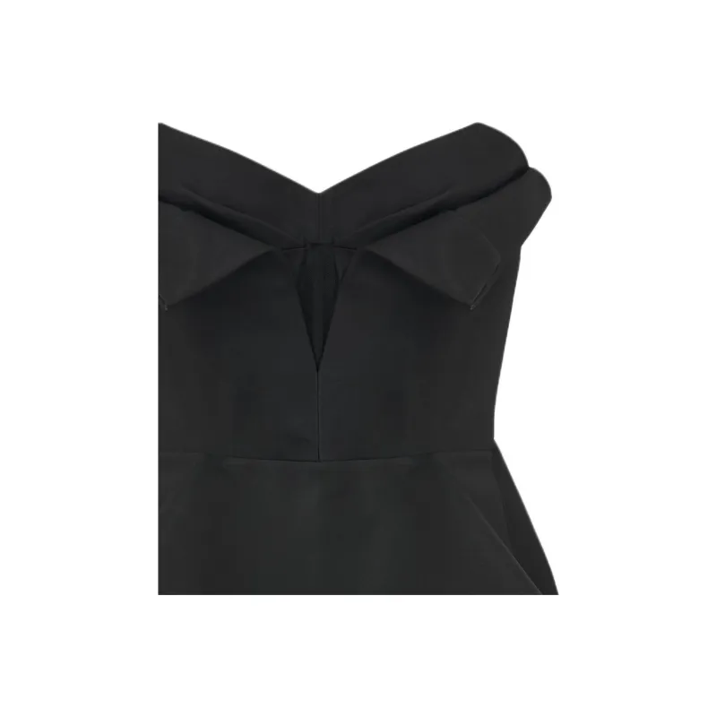 Alexander McQueen Strapless Top Women's Black-5