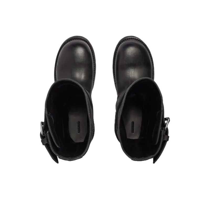 Balenciaga Venom Ankle Boots Women's Black-4