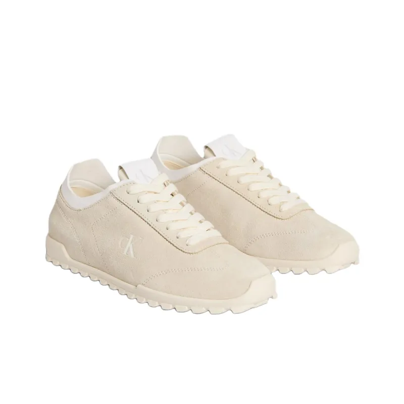 CKJ CALVIN KLEIN JEANS Low Top Casual Shoes Women's Ecru-1