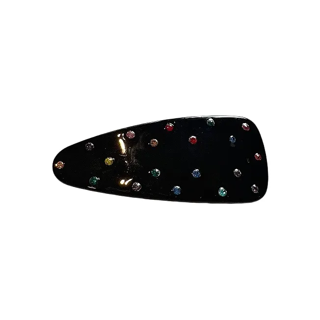 ZWU Acetate Rhinestone Hair Clips Women's-0