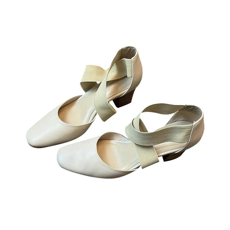 TADSW Chunky Heel High Heels Women's-1