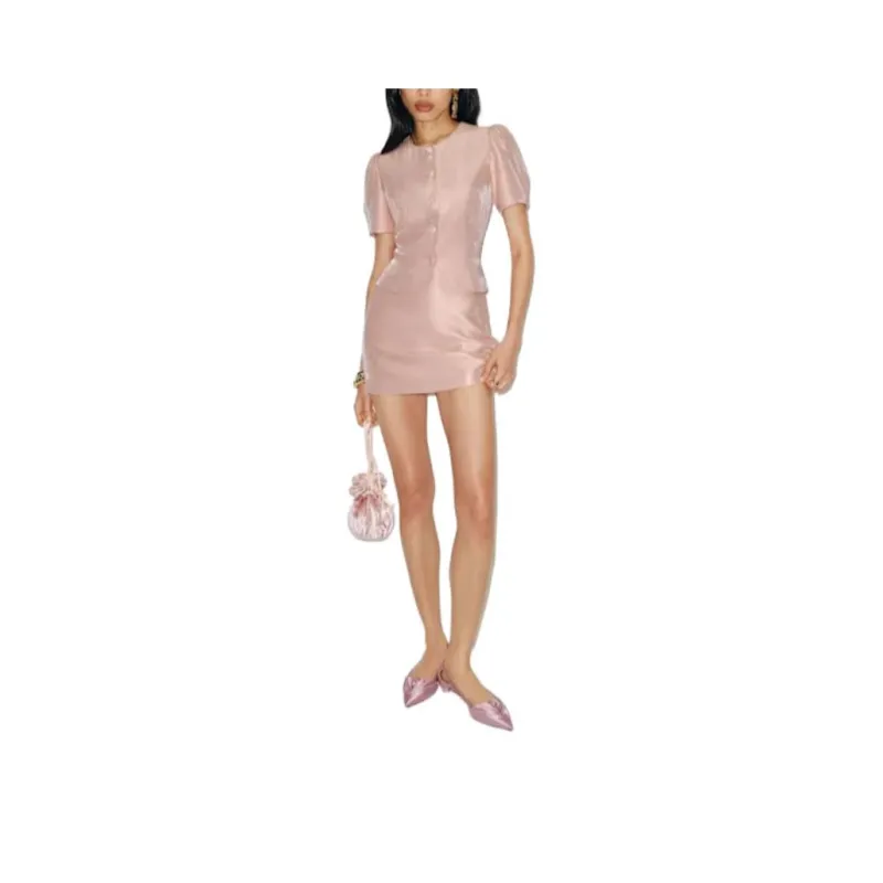 REFORMATION Mika Two Piece Skirt Set Women's-0