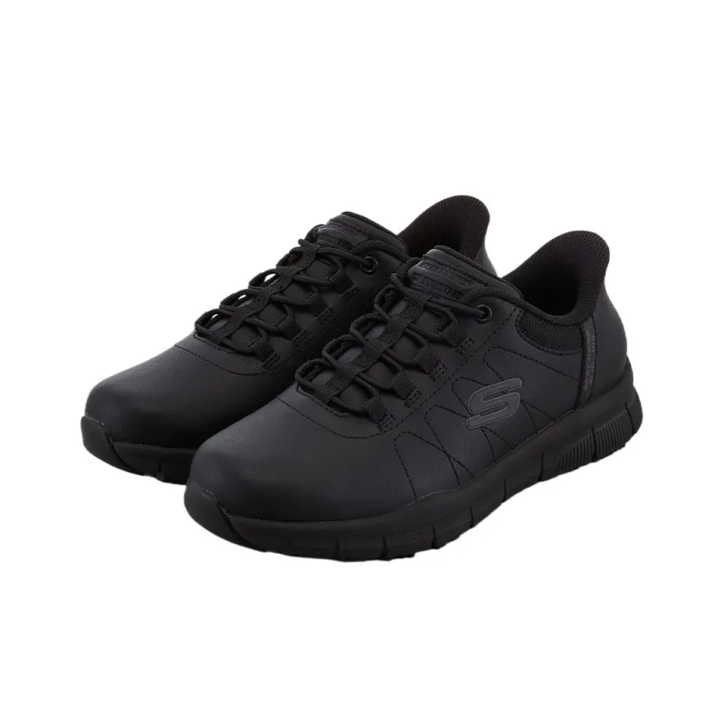 Skechers NAMPA SR Low Top Casual Shoes Women's Black-3