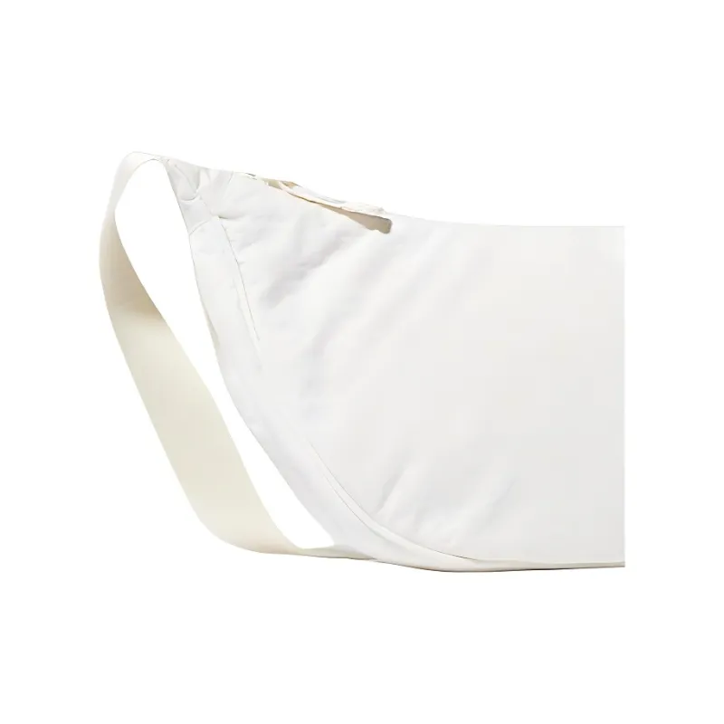 UNIQLO Polyamide Shoulder Bag, Crossbody Bag Regular Unisex Ivory-2