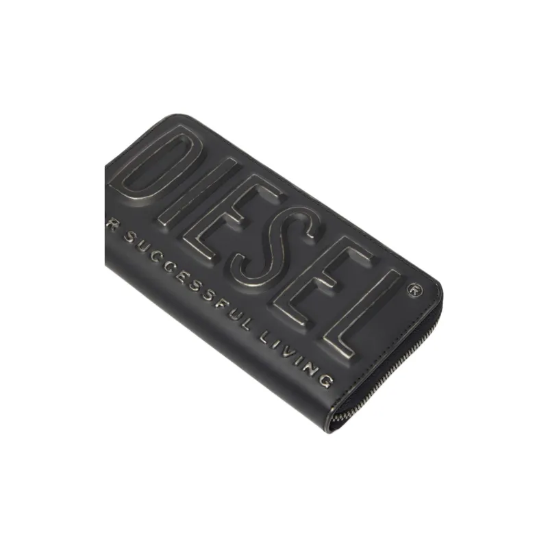 DIESEL Synthetic Leather Wallet Men's Black-5