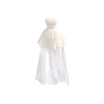 ETSE Sleeveless Dresses Women's Apricot