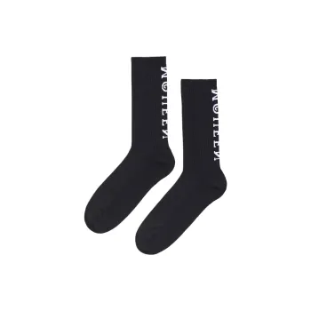Alexander McQueen Mid Calf Socks Men's 1 Pack Black