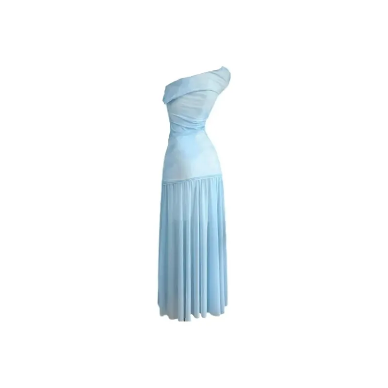 PAZZO Sleeveless Dresses Women's Iris Blue-1