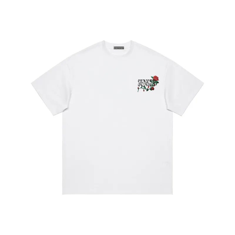 SUNSETMONENT Short Sleeved T Shirts Unisex-5