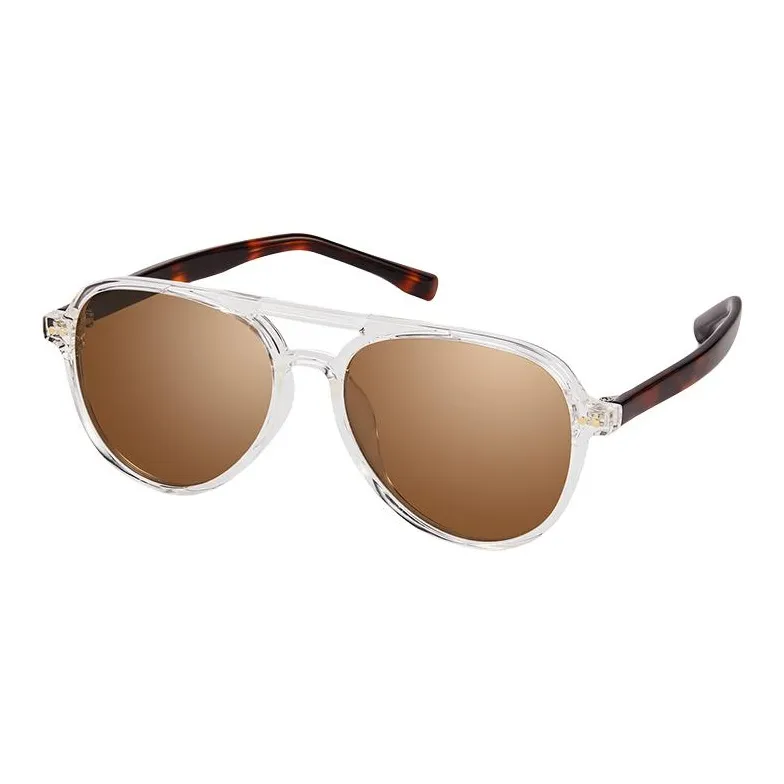 MUYKUY TR90 Aviator Sunglasses Unisex-7