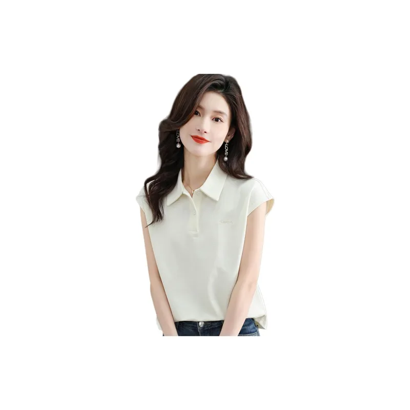 JEANSWEST T Shirt Summer Women's Light Apricot-0
