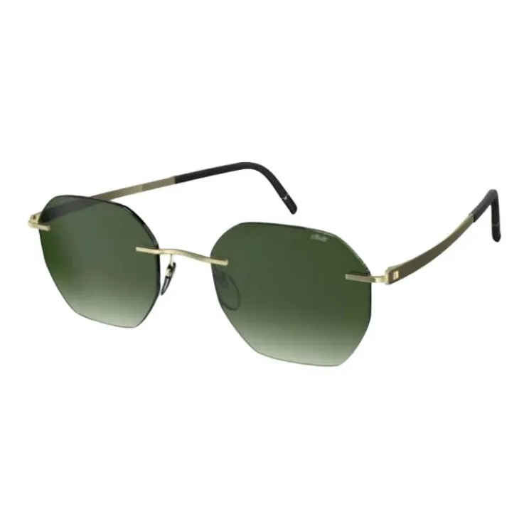 SILHOUETTE Titanium Square Sunglasses Unisex-0