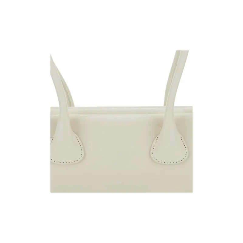 OSOI Cow Leather Shoulder Bag Women's White-2