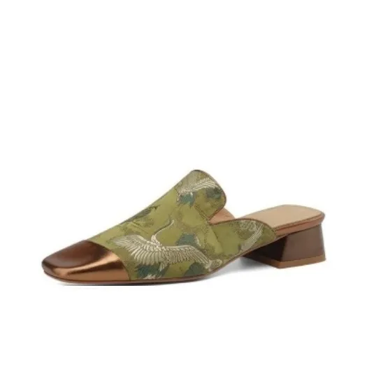 WUJI Abrasion Resistant Slip Resistant Closed Toe Slippers Women's-0