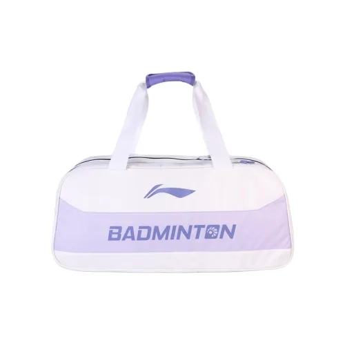 LiNing Polyester Badminton Racket Bag Handbag Unisex Light Iris Purple