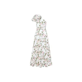 GIAMBATTISTA VALLI Short Sleeved Dress Women's White