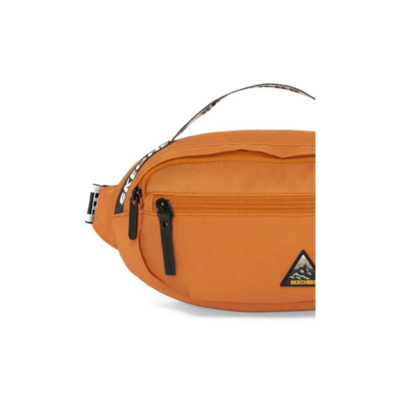 Skechers Fabric Waist Bag Chest Bag Unisex Sunset Orange-4