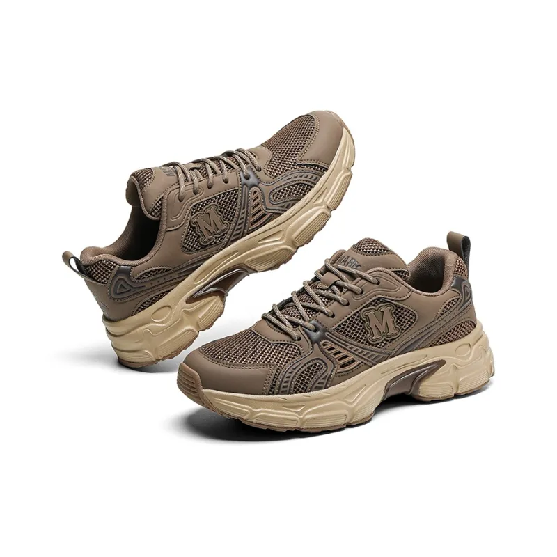 FAIRWHALE Slip Resistant, Abrasion Resistant, Lightweight Low Top Chunky Sneakers Men's-14
