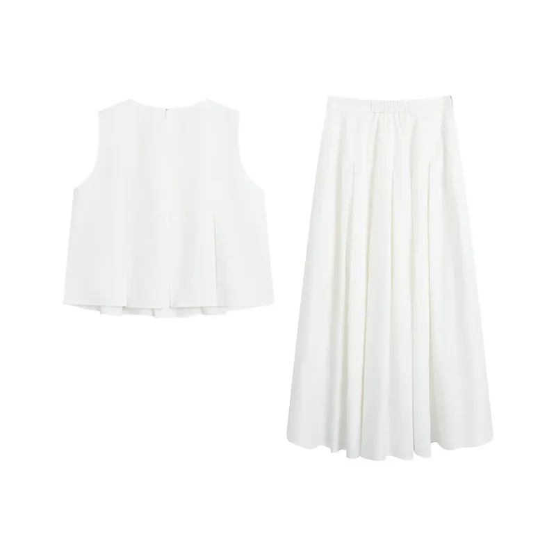 ZIHAN Two Piece Skirt Sets Women's-6