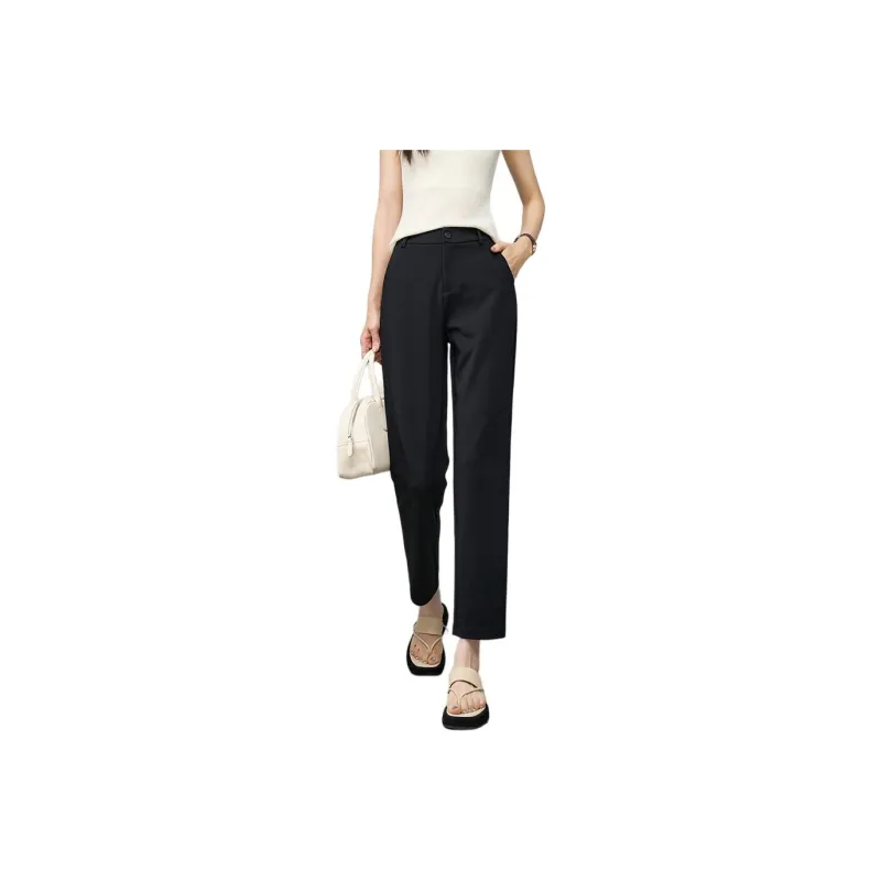 YALIDA Casual Pants Women's Black-0