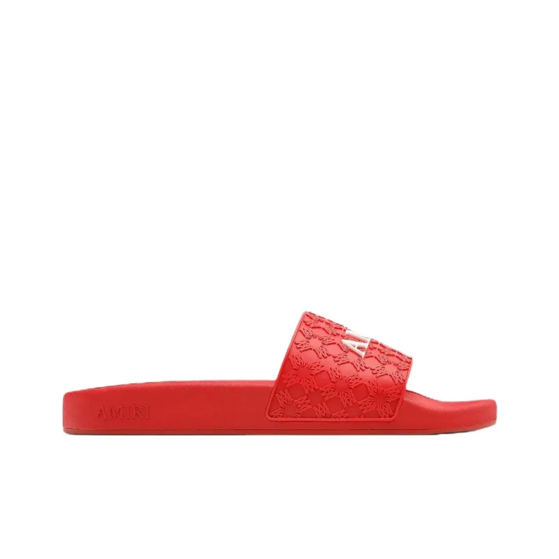 AMIRI Slide Slippers Men Red-1