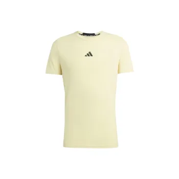 Adidas Clothing T Shirts Men Yellow