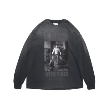 Bowwow SS25 【BOW WOW / HERB RITTS COLLECTION】FRED WITH TIRES LS T Shirt Unisex