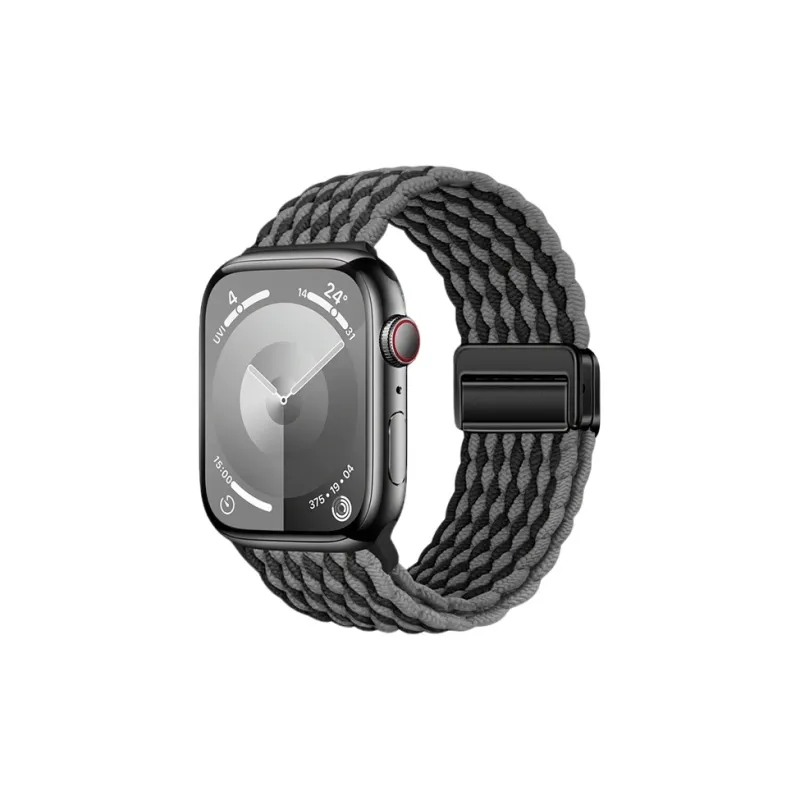 First Guard Compatibility Apple IWatch Series 10/S9/S8/S7/SE Strap Apple Compatibility Watch Band 225mm Nylon Material-30