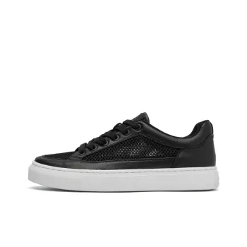 Oak Elephant Breathable Low Top Skateboard Shoes Men's Black