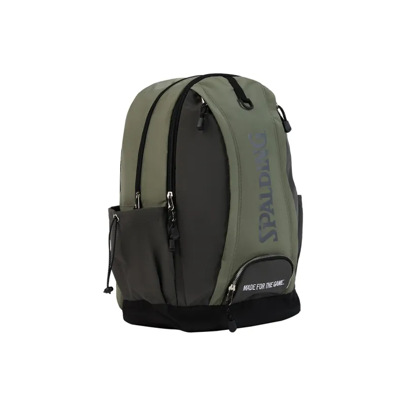 SPALDING Polyester Backpack Unisex Gray-1