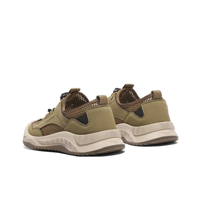 BELLE Abrasion Resistant Casual Shoes Men's Khaki-3