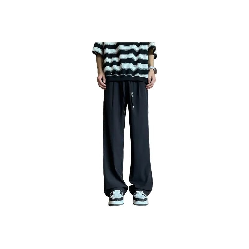 SOLIDITY Casual Pants Unisex Black-0