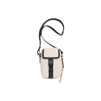 ZARA PU Crossbody Bag Men's Gray White
